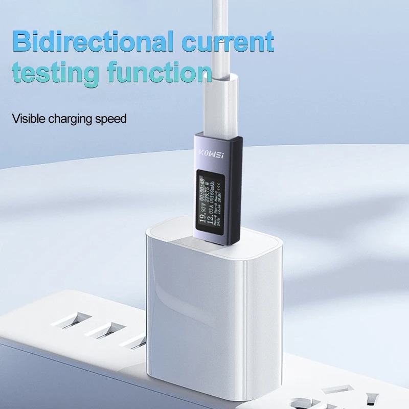 Type-C Current Voltage Monitor - đánh giá và giá Power Supply Tester