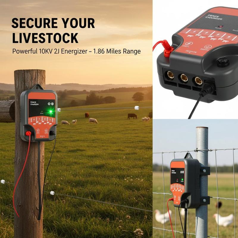 Livestock Energizer 10kV 2J Fo - đánh giá và giá Ac Power Supply